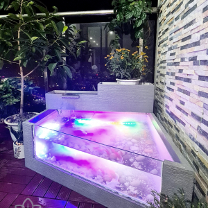 Bể cá tiểu cảnh ban công