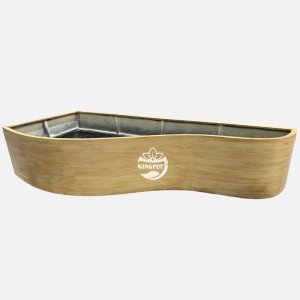 chậu composite vân gỗ theo yêu cầu