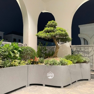 Chậu composite ban công thiết kế theo yêu cầu