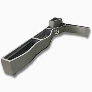 Chậu composite 2 tầng cho ban công, sân thượng, sản xuất theo nhu cầu khách hàng.